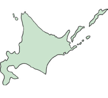 北海道の地図